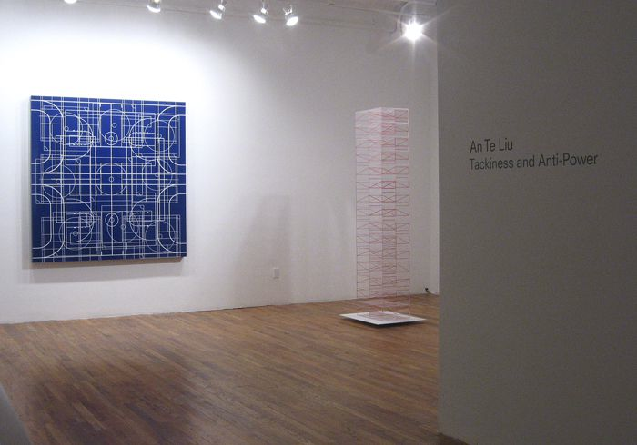 An Te Liu - Installation view, Tackiness and Anti-Power, Artists Space, New York